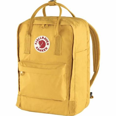 Fjällräven Kånken 15 Laptop Backpack Yellow Singapore For Men (SG-178380)